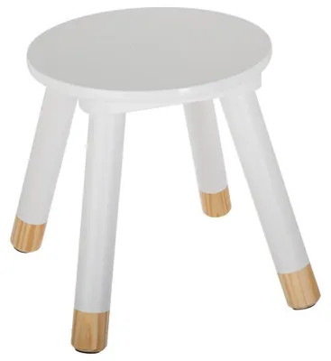 Produktbild von Atmosphera  LAZY Babyhocker weiß 24x27 cm