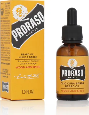 Produktbild von Proraso Wood and Spice Beard Oil 30 ml