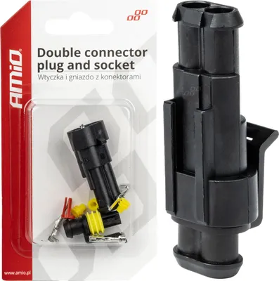 Produktbild von AMiO Hermetischer Stecker 2 Pin Superseal Autozubehör
