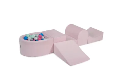 Produktbild von Schaumstoff Bausteine Kinder mit Bällebad - Softbausteine Baby