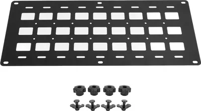 Zdjęcie produktu dla Ciężarówka -łóżko molle -panel 810 x 340 2 mm wielofunkcyjny z podstawą mocującą -szyna Stacher organizer