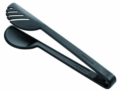 Spaghetti-Pinzette 25 cm, hitzebeständig bis 210 °C, schwarz