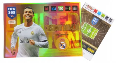Produktbild von Fifa 365 2017 Large Limited Edition Xxl Collector’s Card – Cristiano Ronaldo, Real