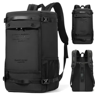 Produktbild von STUNQ® Wasserdichte Wandelrucksäcke für Herren und Damen, leichte Reiserucksäcke für Camping und Geschäftsreisen
