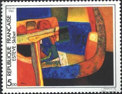 Produktbild von Briefmarken Frankreich 1986 Mi 2544 (kompl.Ausg.) postfrisch Kunst