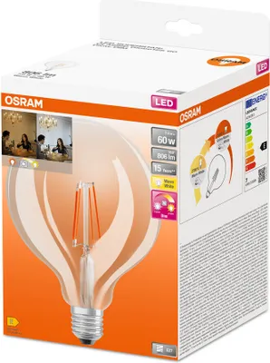 Produktbild von Osram Superstar Classic Globe, 7 W, E27, 15000 h, Warmweiß