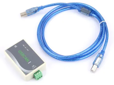 Zdjęcie produktu dla Debugger USB-CAN (USBCAN), kompatybilny z ZLG, obsługujący programowanie drugorzędne