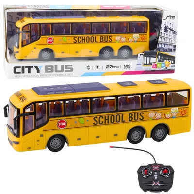 Produktbild von Rc Schulbus 1:30 Ferngesteuerte Lichter Gelb