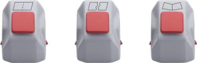 Produktbild von DAHLE Messerkopfset 00980-14986 3teilig