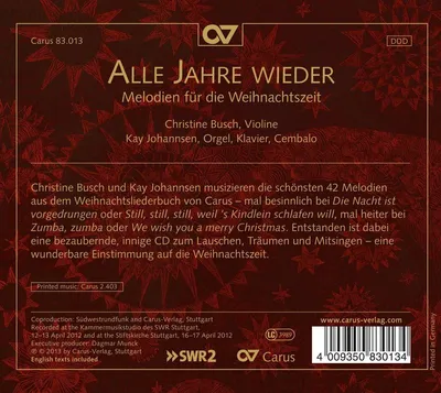 Immagine prodotto di Ogni anno di nuovo melodie per l'orchestra di Natale