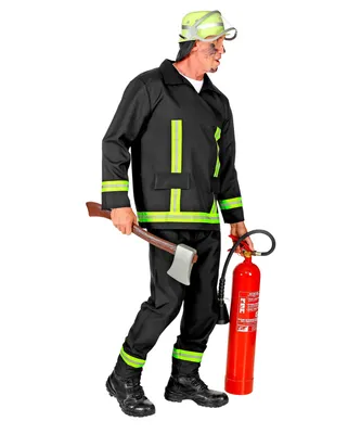 Produktbild von Feuerwehrmann Uniform Kostüm Größe: L