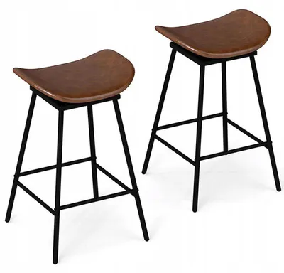 Image de Tabourets de bar JV13123WN, lot de 2