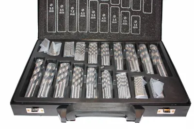 Obrázok produktu pre Sada vrtákov HSS do kovu 170ks 1mm – 10mm 00462