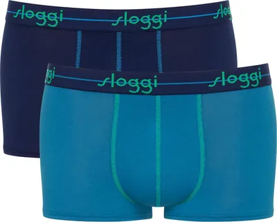 Produktbild von sloggi Herren Retro Pants 2-Pack Start Hipster - MULTIPLE COLOURS 20 - Größe 6