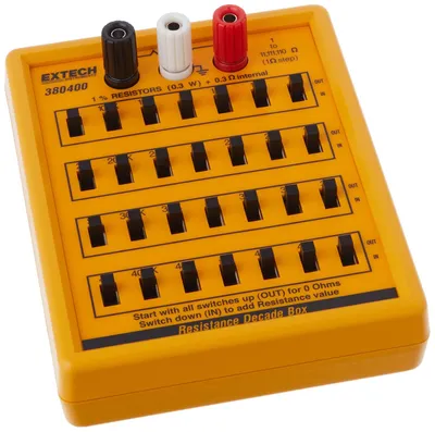 Widerstands-Substitutionsbox, 1–11.111.110 Ω, 7 Dekaden