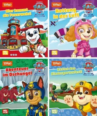 Immagine prodotto di Nelson Mini-Bücher: PAW Patrol 33-36