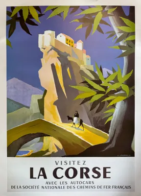 Immagine prodotto di Visita la Corsica - JACQUELIN - Poster 50x70 cm