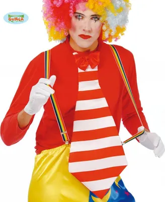 Immagine prodotto di apparecchi colorati da clown per adulti