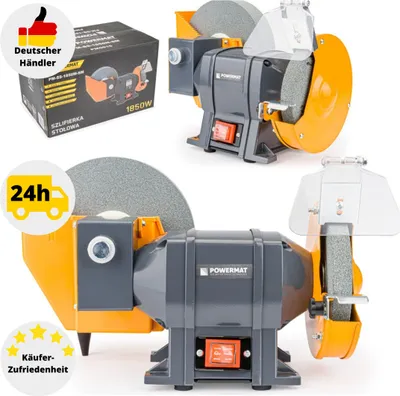 Produktbild von Doppelschleifer Doppelschleifmaschine Tischschleifmaschine Schleifbock 1850W