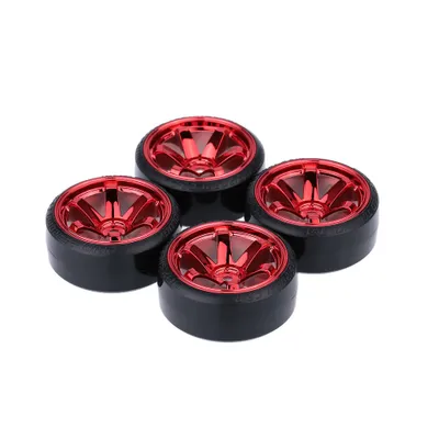 Produktbild von 4ST/Set 1/10 Drift Reifen hart Autoreifen fuer Traxxas HSP Tamiya HPI Kyosho auf der Strasse Drift Car