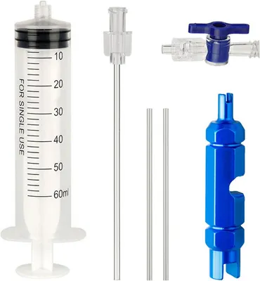 Productafbeelding van Bandenreparatieset 60 ml, voor tubeless banden, met ventielverwijderingsgereedschap, voor fietsbanden