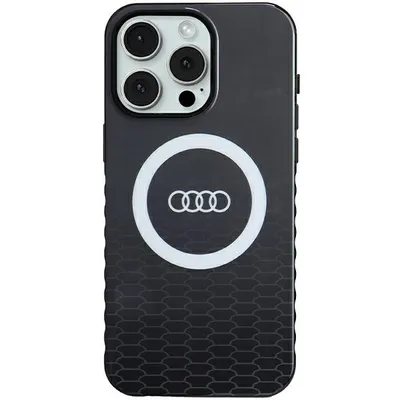 Zdjęcie produktu dla Audi IML Big Logo MagSafe Case iPhone 15Pro Max 6.7 czarny/black hardcase AU-IMLMIP15PM-Q5/D2-BK