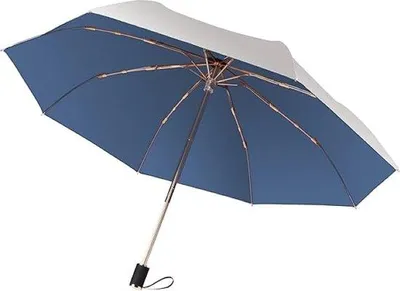 Productafbeelding van Famanu paraplu met UV-bescherming - 190T stof, 8 baleinen, zwart