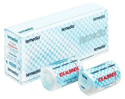 Produktbild von Holthaus Temedia® Idealbinde - 8cm x 4m | Packung (1 Stück)