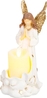 Produktbild von Dekoration MAGICHOME, ENGEL, mit Kerze, LED, 10,5x14x20 cm