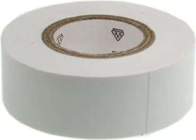 Image de Ruban isolant VDE, 10,0 m, largeur 19,0 mm, épaisseur 0,15 mm, blanc - 1 pièce