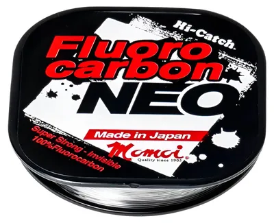 Produktbild von Momoi NEO FC Fluorocarbon Vorfachschnur 25m - Schlagschnur Hecht Zander Barsch