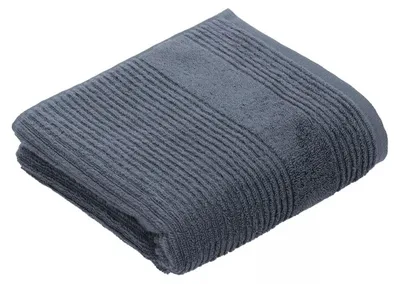 Image de Vossen - Serviette « Tomorrow » LT2214 (100 cm x 50 cm) (gris foncé)