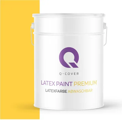 Produktbild von Latexfarbe Abwaschbar | Golden 10 L | Innenfarbe | Wandfarbe | Deckenfarbe | Klasse 2 Mattfarbe Für Allergiker Scheuerfest Geruchlos Frei