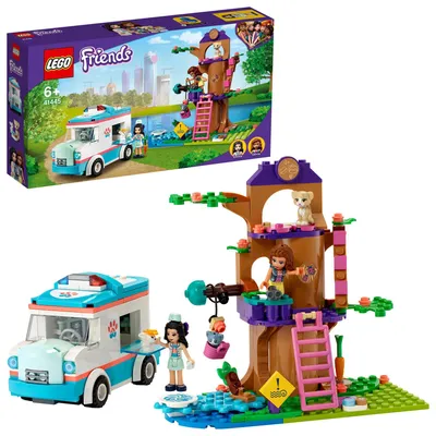 Zdjęcie produktu dla LEGO 41445 Friends Samochód ratunkowy dla zwierząt z minilaleczkami Olivią i Emmą