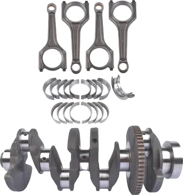 Imagen del producto de Kit de cigüeñal, cojinetes de biela, potencia del motor, compatible con BMW