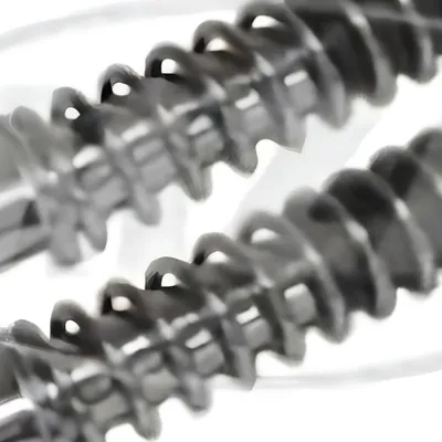 Produktbild von Set: Federbeine hinten mit Außenfeder, chrom, verstellbar - Simson S53, S83, SR50, SR80