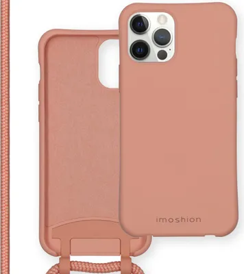 Image de imoshion Color Backcover avec cordon détachable pour l'Apple iPhone 12 (Pro) - Peach