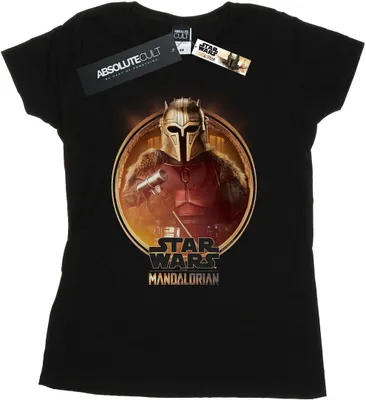 Produktbild von Star Wars - "The Mandalorian The Armorer" T-Shirt für Damen BI42980 (L) (Schwarz)