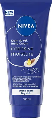 Produktbild von NIVEA Intensiv Feuchtigkeitsspendende Handcreme mit Mandelöl und Sheabutter 100 ml