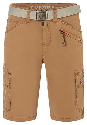 Produktbild von Timezone Stilvolle Cargoshorts Gürtel Einschubtaschen Modern Größe: 29W