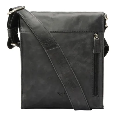 Produktbild von VOi Leder Umhängetasche City Cowboy Clark Crossbody Bag Black schwarz