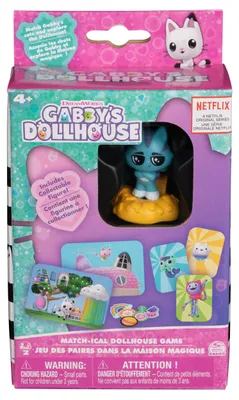 Produktbild von Gabby's Dollhouse Match-ical Kartenspiel