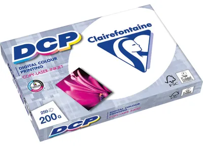 Immagine prodotto di Clairalfa 1807C Carta multifunzione Clairalfa DCP, DIN A4, 200 g/m², bianco