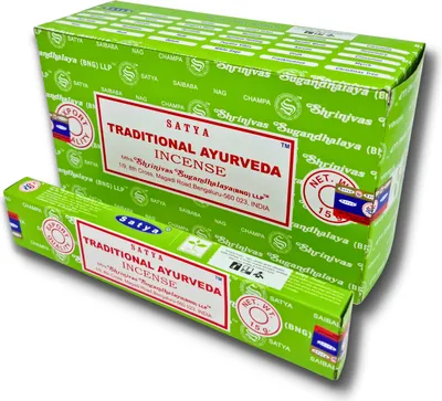 Produktbild von Satya Räucherstäbchen x LAVISA, Meditation, Aromatherapie, Räuchern, Weihrauch, Duft (Traditional Ayurveda)