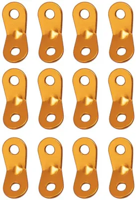 Immagine prodotto di Tenditore per tende in alluminio, set da 12 pezzi, per escursioni e campeggio