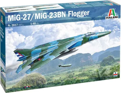 Obrázek produktu pro Model Kit letadlo 2817 - MiG-27 Flogger D (1:48)