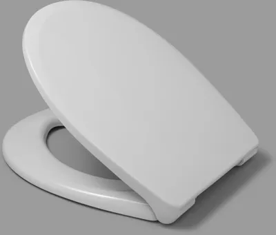 Produktbild von Haro WC-Sitz Korfu SoftClose Excentersch. Edelstahl C0202Y weiß alpin