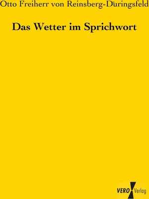 Produktbild von Das Wetter im Sprichwort
