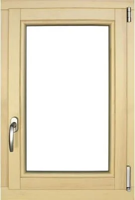 Produktbild von Holzfenster Kiefer lackiert 600x900 mm DIN Rechts