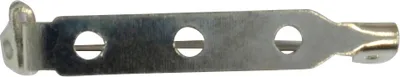 Produktbild von 100 Stück Nadeln, platinfarben, 30 mm Länge
